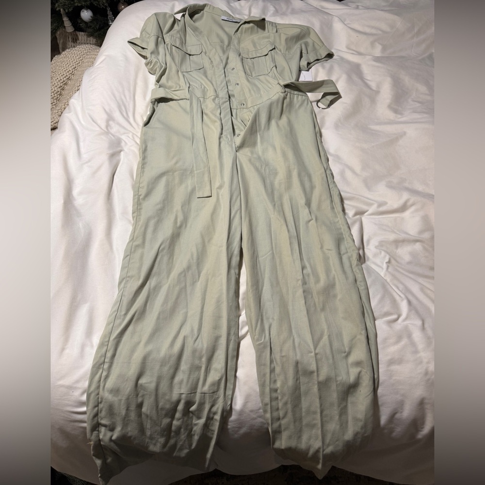 Women's Mint Jumpsuit